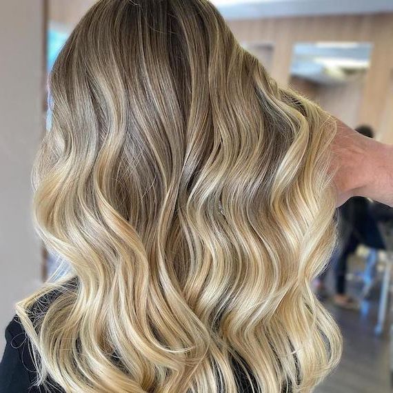 How To Create Blonde Beachy Waves | Wella Professionals With Regard To Most Current Icy Blonde Beach Waves Haircuts (View 15 of 25)