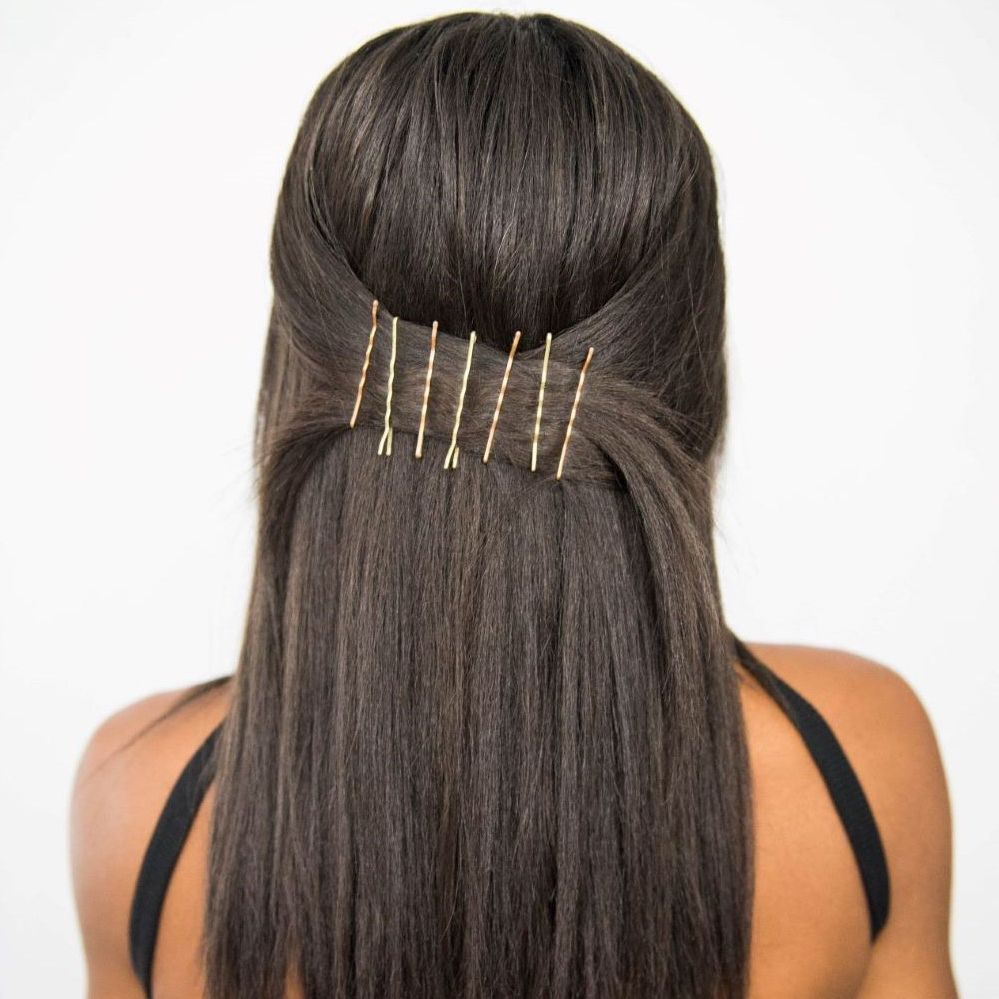 How To Wear The Bobby Pin Hairstyle Trend – Lulus Fashion Blog Intended For Brush Up Hairstyles With Bobby Pins (Photo 20 of 25)