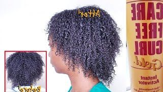I Used Care Free Curl's Gold Instant Activator On Wet Type 4 Hair | Omg  Curls!!! – Youtube Regarding Most Current Carefree Curls Haircuts (View 7 of 25)