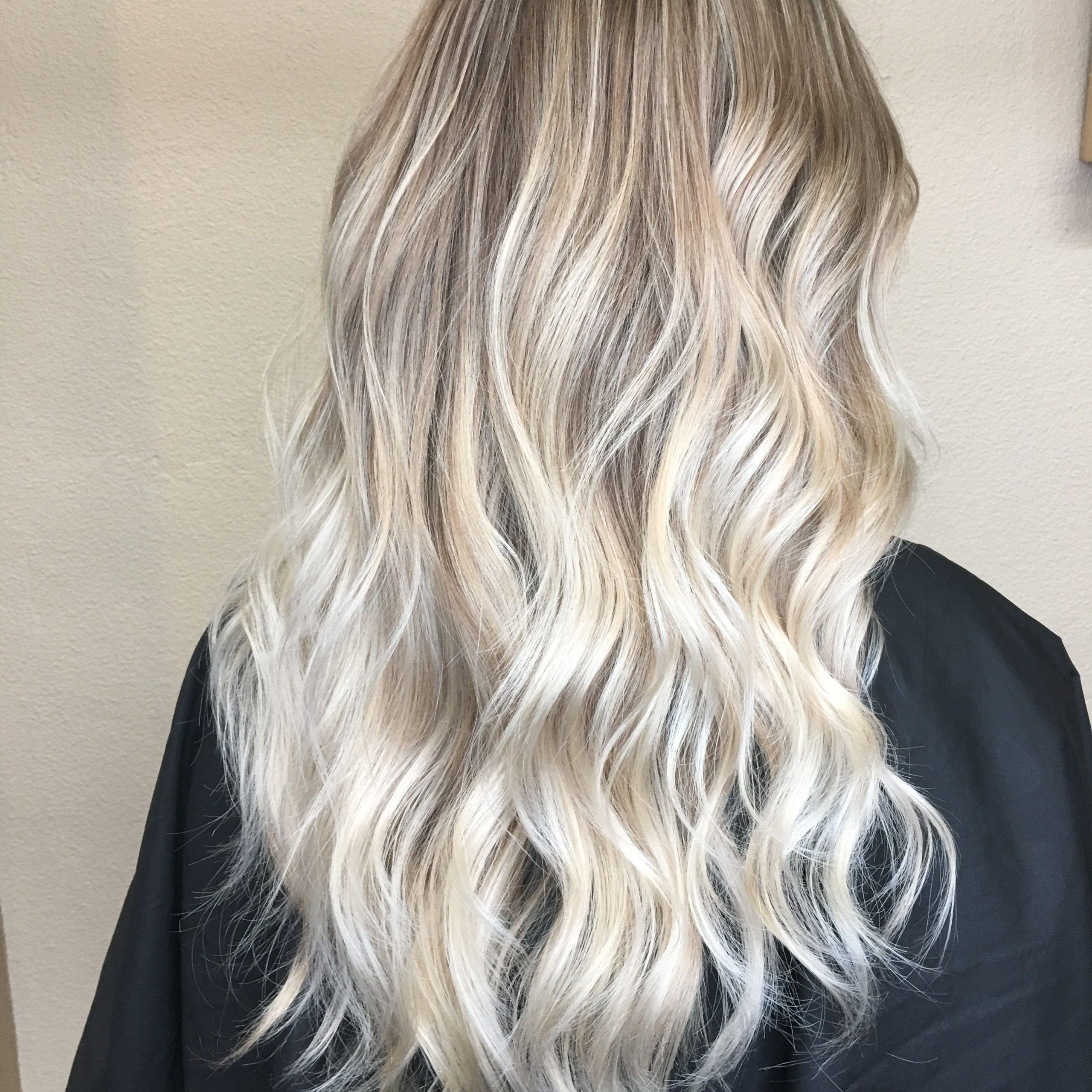Icy Blonde, Creamy Tone, Soft Waves, Medium Length Hair | Medium Length Hair  Styles, Icy Blonde, Hair For Newest Icy Blonde Beach Waves Haircuts (View 4 of 25)