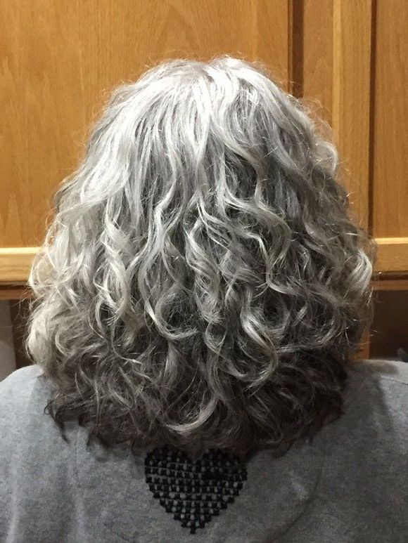 Joli's Silver Hair Journey | Grey Curly Hair, Natural Hair Styles, Long Hair  Styles Pertaining To Most Popular Silver Loose Curls Haircuts (View 2 of 25)