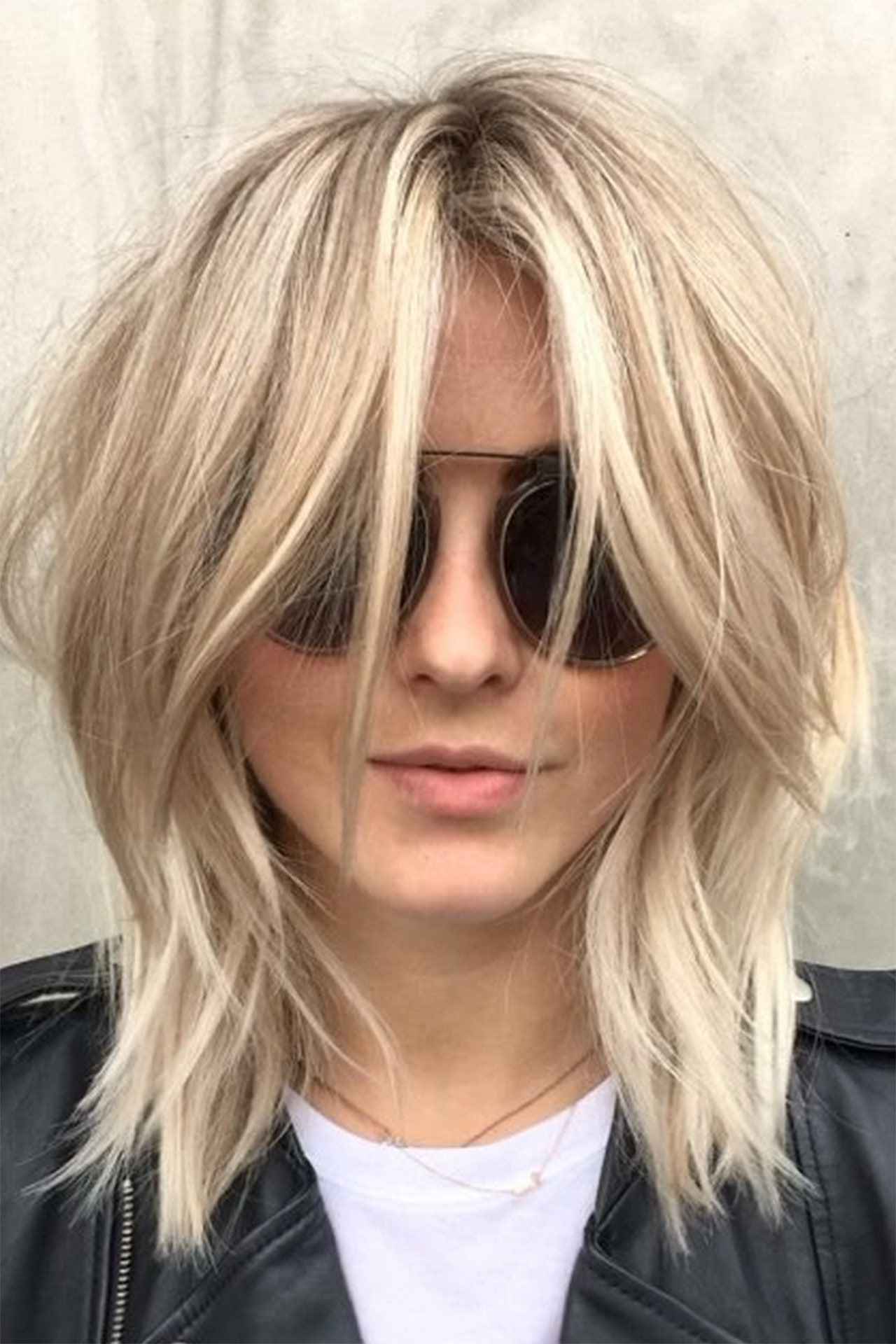 Julianne Hough Hair – Shag Cutriawna Capri | Glamour Uk For Most Up To Date Shaggy Blonde Lob Haircuts (Photo 25 of 25)