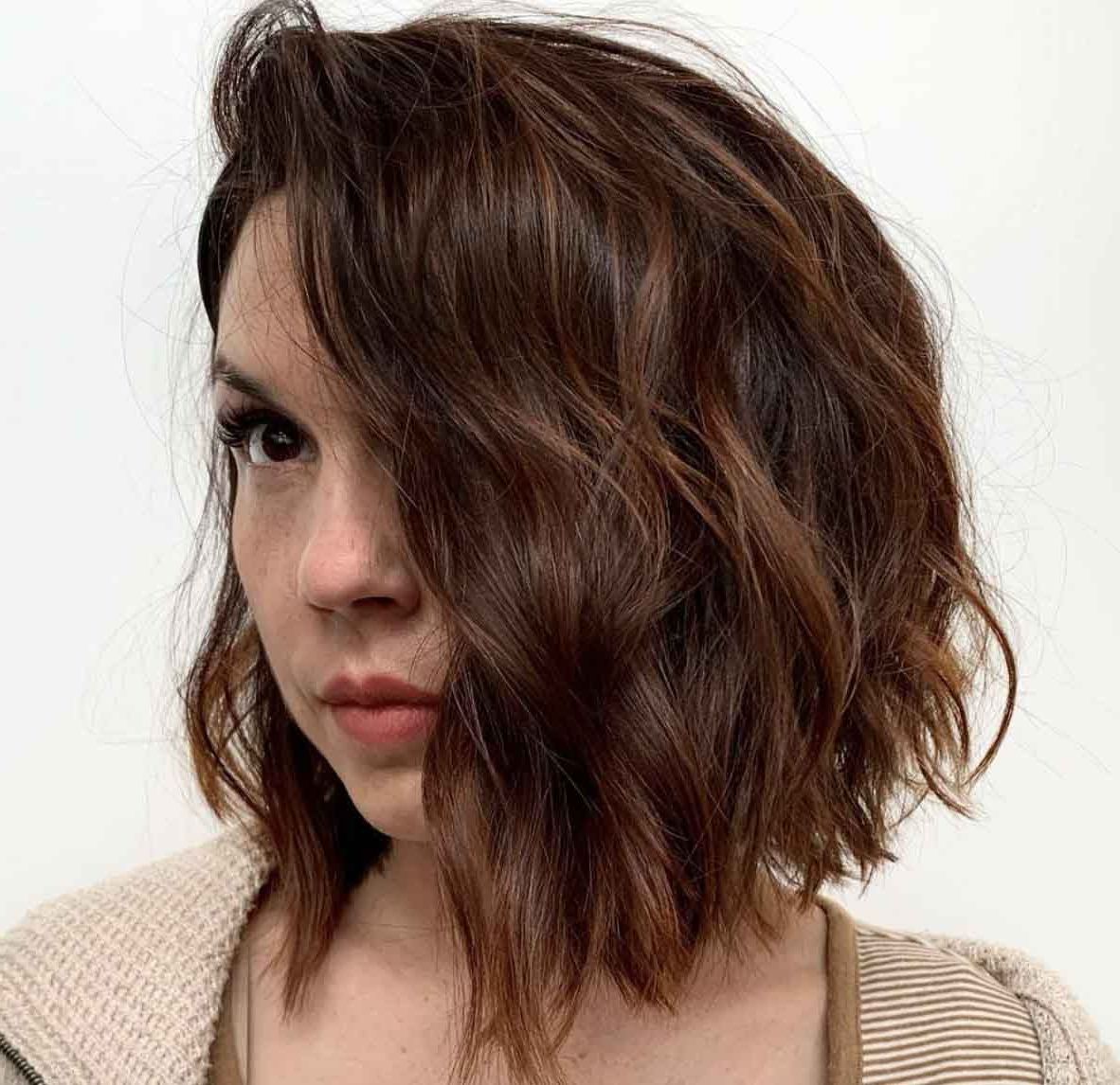 Layered Shoulder Length Haircuts To Bring To Your Next Salon Visit Within Best And Newest Haircuts With Medium Length Layers (Photo 20 of 25)