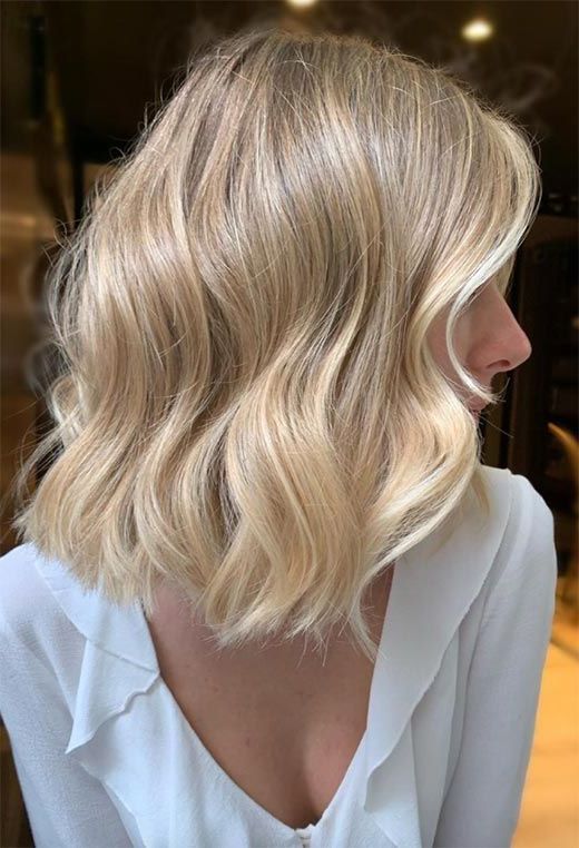 Lob Haircut Trend: 63 On Trend Long Bob Haircuts & Hairstyles To Inspire | Long  Bob Haircuts, Hairstyles Haircuts, Hair Styles In Recent Blunt Beige Blonde Lob Haircuts (View 7 of 25)