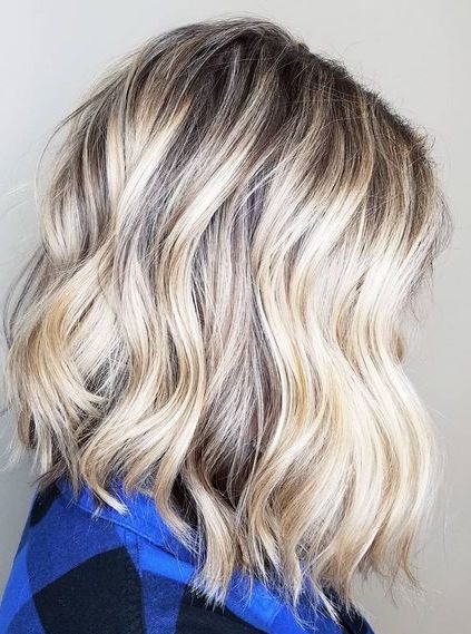 Mane Interest: Rooty Blonde Lob In Rooty Blonde Bob Hairstyles (View 11 of 25)