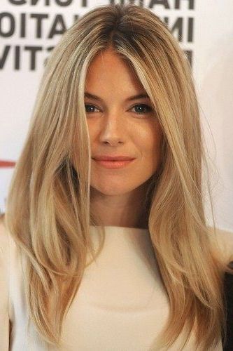 Medium Length Hairstyles We're Loving Right Now For Best And Newest Middle Parted Medium Length Hairstyles (View 16 of 25)