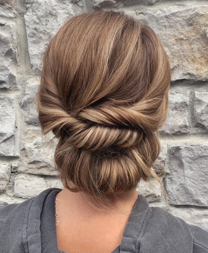 Messy Bun Hairstyles For Medium & Long Hair – K4 Fashion Within Most Popular Messy Pretty Bun Hairstyles (View 24 of 25)