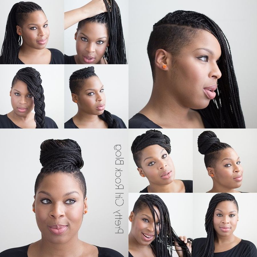 Natural Hair Styles, Braids With Shaved Sides, Braided Hairstyles Regarding Braided Top Hairstyles With Short Sides (View 5 of 25)