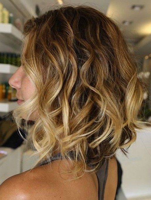 Ombre Hairstyles – Decor & Hair Blog Within Latest Waves Haircuts With Blonde Ombre (View 25 of 25)