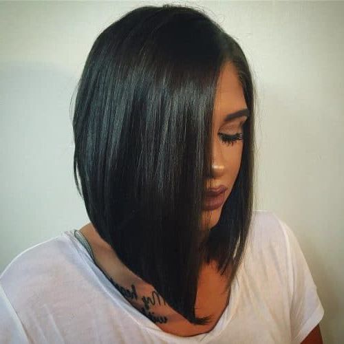 Pin Em Cabelos Within Most Recently Straight Angled Bob Haircuts (View 7 of 25)
