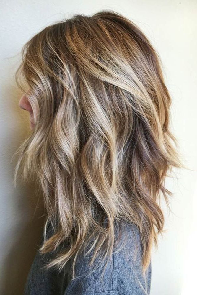 Pin On Beleza | Beauty Intended For Most Popular Pink Balayage Haircuts For Wavy Lob (Photo 13 of 25)