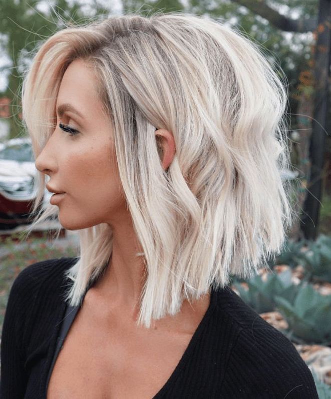Pin On Cute Hair Throughout Latest Shoulder Length Blonde Bob Haircuts (View 24 of 25)