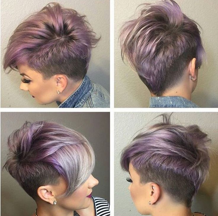 Pin On Hair/beauty In Short Women Hairstyles With Shaved Sides (View 3 of 25)