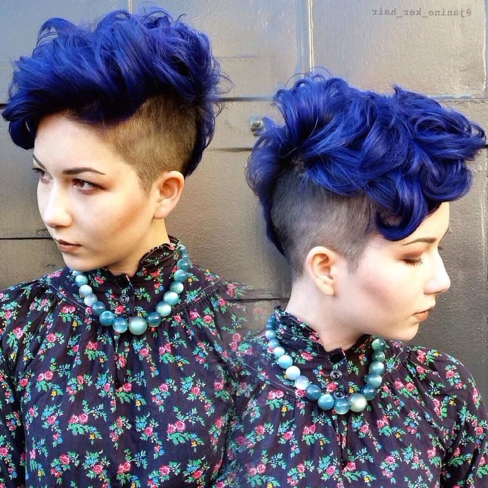 Pin On Hair For Blue Punky Pixie Hairstyles With Undercut (View 21 of 25)