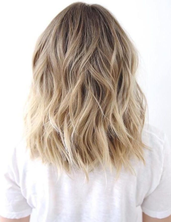 Pin On Hair Ideas Inside Most Up To Date Waves Haircuts With Blonde Ombre (View 2 of 25)
