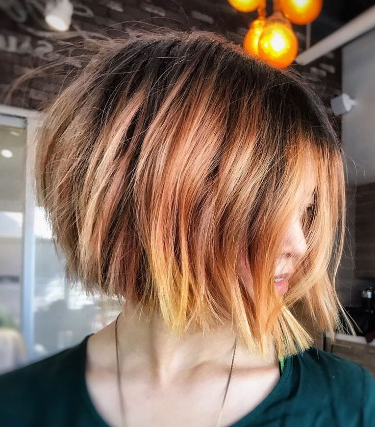 Pin On Hair Pertaining To Most Recently Rose Gold Blunt Lob Haircuts (View 3 of 25)