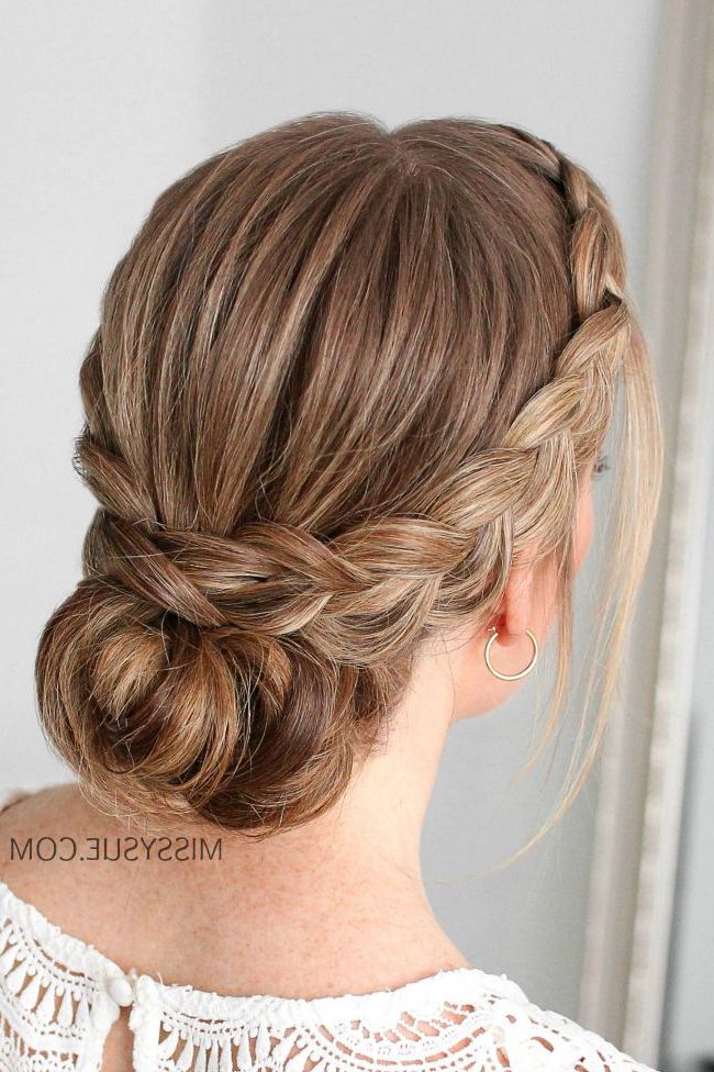 Pin On Hairstyles 2018 Pertaining To Dutch Braids Updo Hairstyles (Photo 25 of 25)