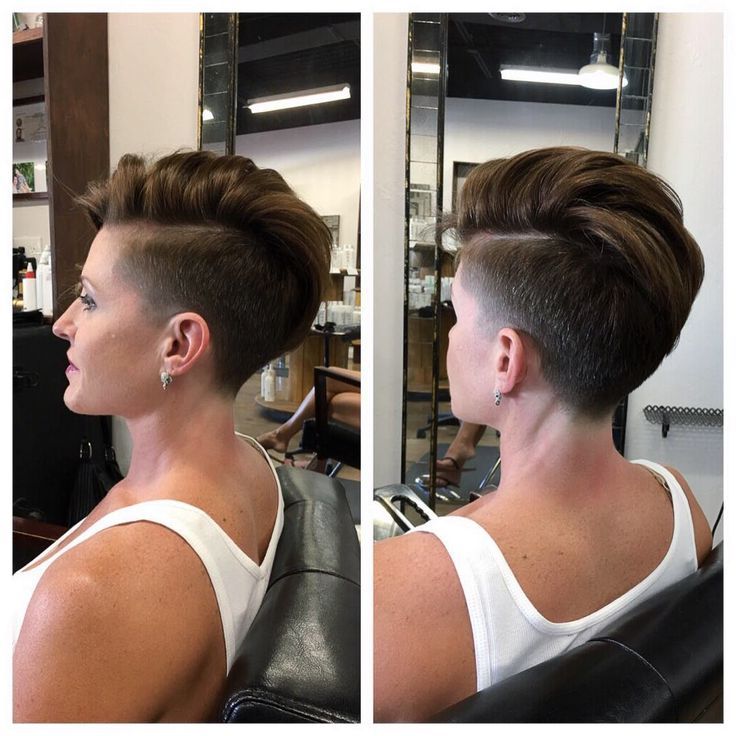 Pin On Pixies & Short Hair Cuts Pertaining To Side Parted Pixie Hairstyles With An Undercut (View 2 of 25)