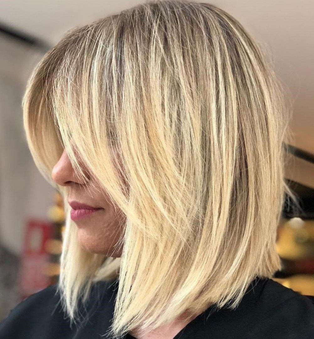 Pin On Ralisa Throughout Newest Shoulder Length Blonde Bob Haircuts (Photo 19 of 25)