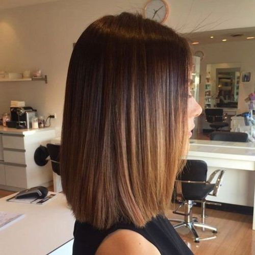 Pin On Your Pretty Hair Within Most Up To Date Shoulder Length Straight Haircuts (View 2 of 25)