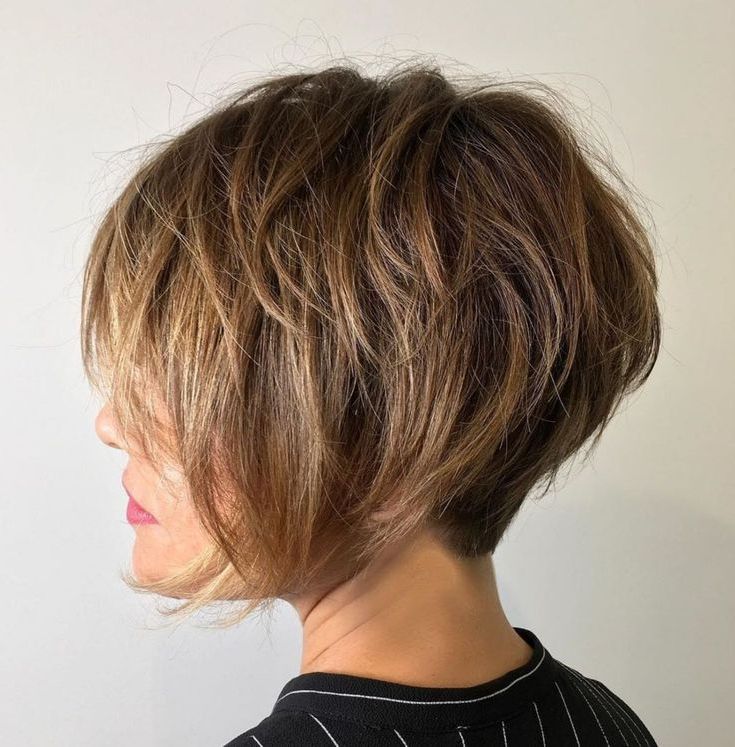 Pixie Haircuts For Thick Hair – 50 Ideas Of Ideal Short Haircuts | Pixie  Haircut For Thick Hair, Haircut For Thick Hair, Short Hairstyles For Thick  Hair Intended For Layered Messy Pixie Bob Hairstyles (View 10 of 25)