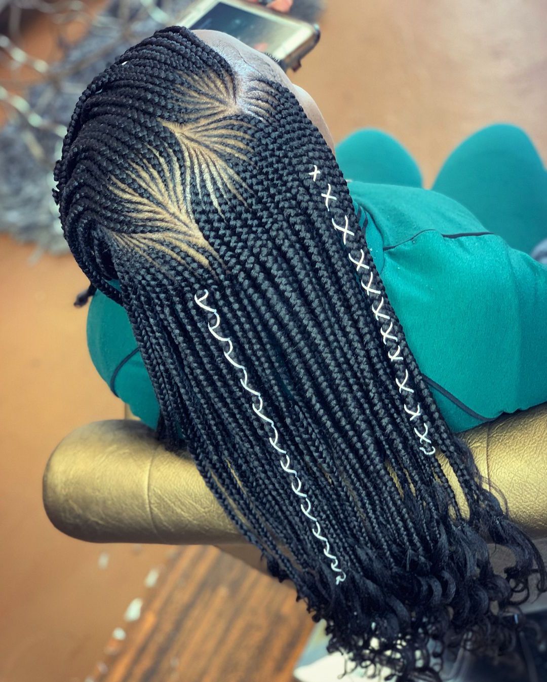 Royal Braid Lounge?? On Instagram: “side Part Tribal With A Twist ?? Royal  Braid Lounge?? Cl… In 2022 | Braided Hairstyles, Braids For Black Hair,  Box Braids Hairstyles Pertaining To 2018 Really Royal Braid Hairstyles (Photo 22 of 25)