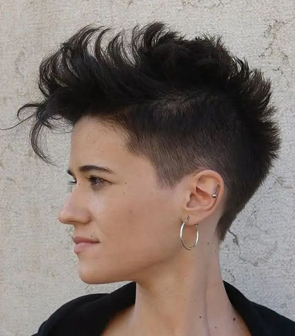 Shaved Hairstyles: One Side/both Side, Half, Semi And Under For Short Women Hairstyles With Shaved Sides (View 21 of 25)