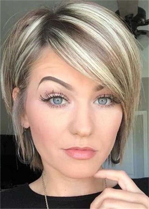 Short Layered Side Part Natural Straight Synthetic Hair Wig 12 Inches | Bob  Haircut For Fine Hair, Hair Lengths, Short Hairstyles For Thick Hair Throughout Layered And Side Parted Hairstyles For Short Hair (Photo 18 of 25)