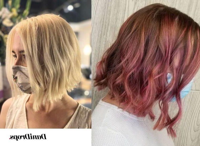 Soft Blunt Bob Haircut – See More Than 60 Models Of This Trendy Cut Regarding Most Recent Rose Gold Blunt Lob Haircuts (View 13 of 25)