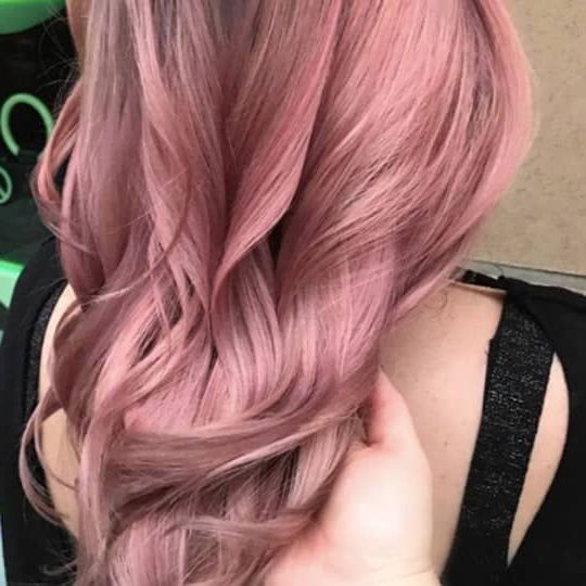 The 50 Best Rose Gold Hair Color Ideas To Ask For In 2022 | Hair L'oréal For Newest Raspberry Gold Sombre Haircuts (View 10 of 25)