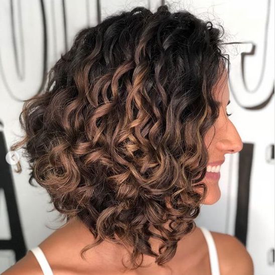 The Best Hairstyles For Medium Length Curly Hair In 2022 | Medium Length  Curly Hair, Curly Hair Styles Naturally, Medium Length Hair Styles Intended For Best And Newest A Line Wavy Medium Length Hairstyles (Photo 23 of 25)