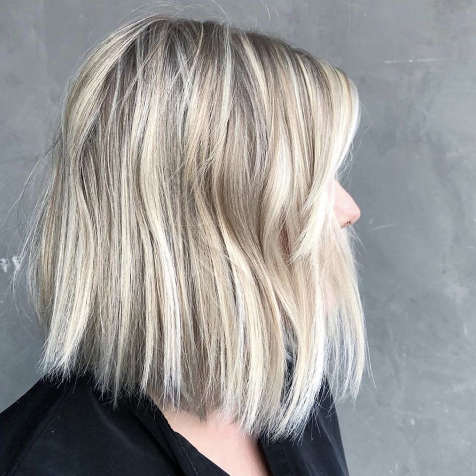 The Most Beautiful Blonde Hair Colors To Try This Year Pertaining To Rooty Blonde Bob Hairstyles (View 17 of 25)