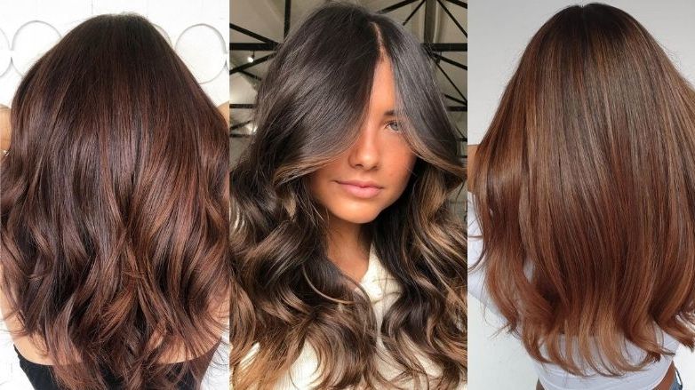 The Top 41 Chestnut Brown Hair Colours For 2021 | All Things Hair Uk Inside Most Popular Straight Mid Length Chestnut Hairstyles With Long Bangs (Photo 18 of 25)