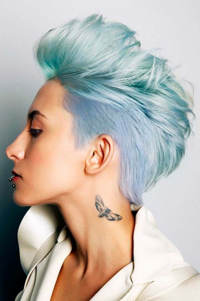 The Top Pixie Haircuts Of All Time – Pretend Magazine With Regard To Blue Punky Pixie Hairstyles With Undercut (View 18 of 25)