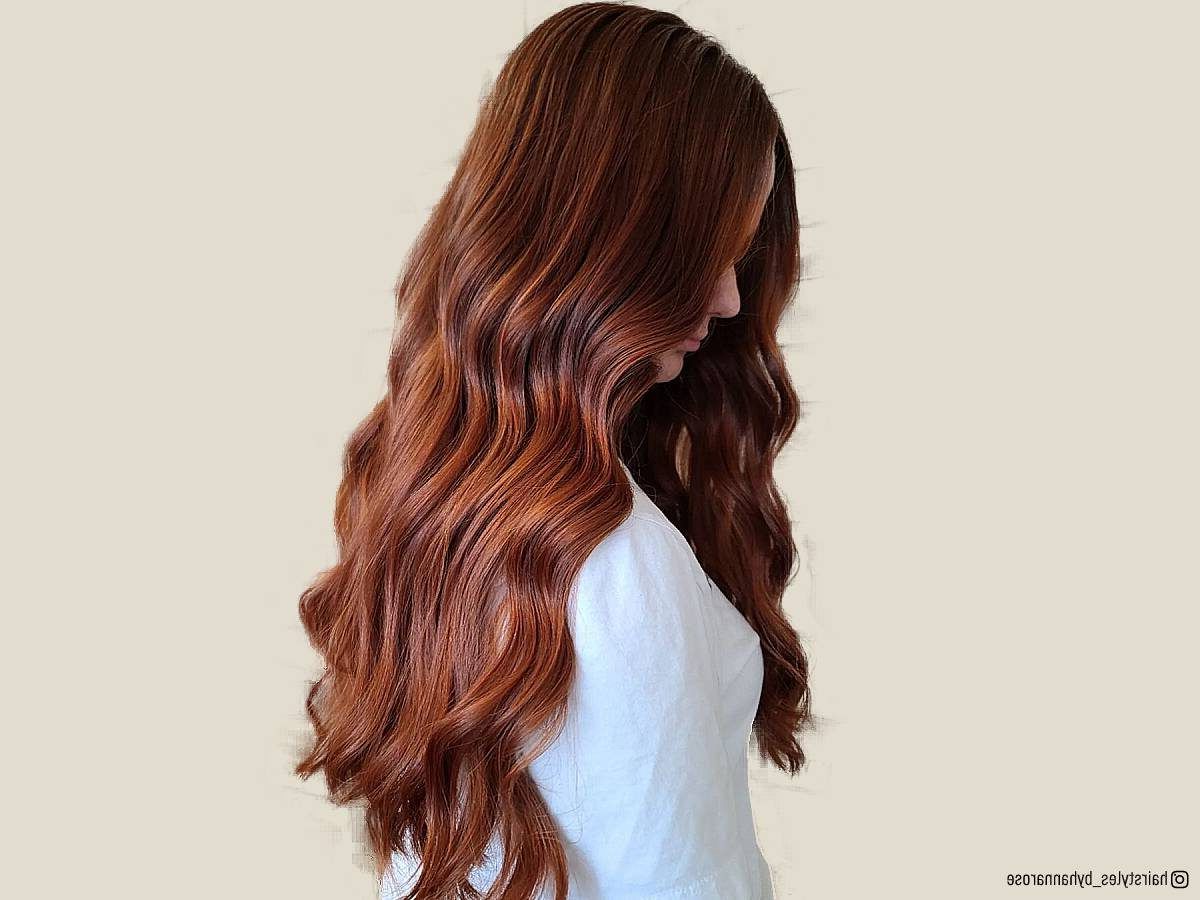 Top 15 Fall Hair Colors Of 2022, According To Colorists This Autumn Pertaining To Most Popular Autumn Inspired Hairstyles (Photo 19 of 25)