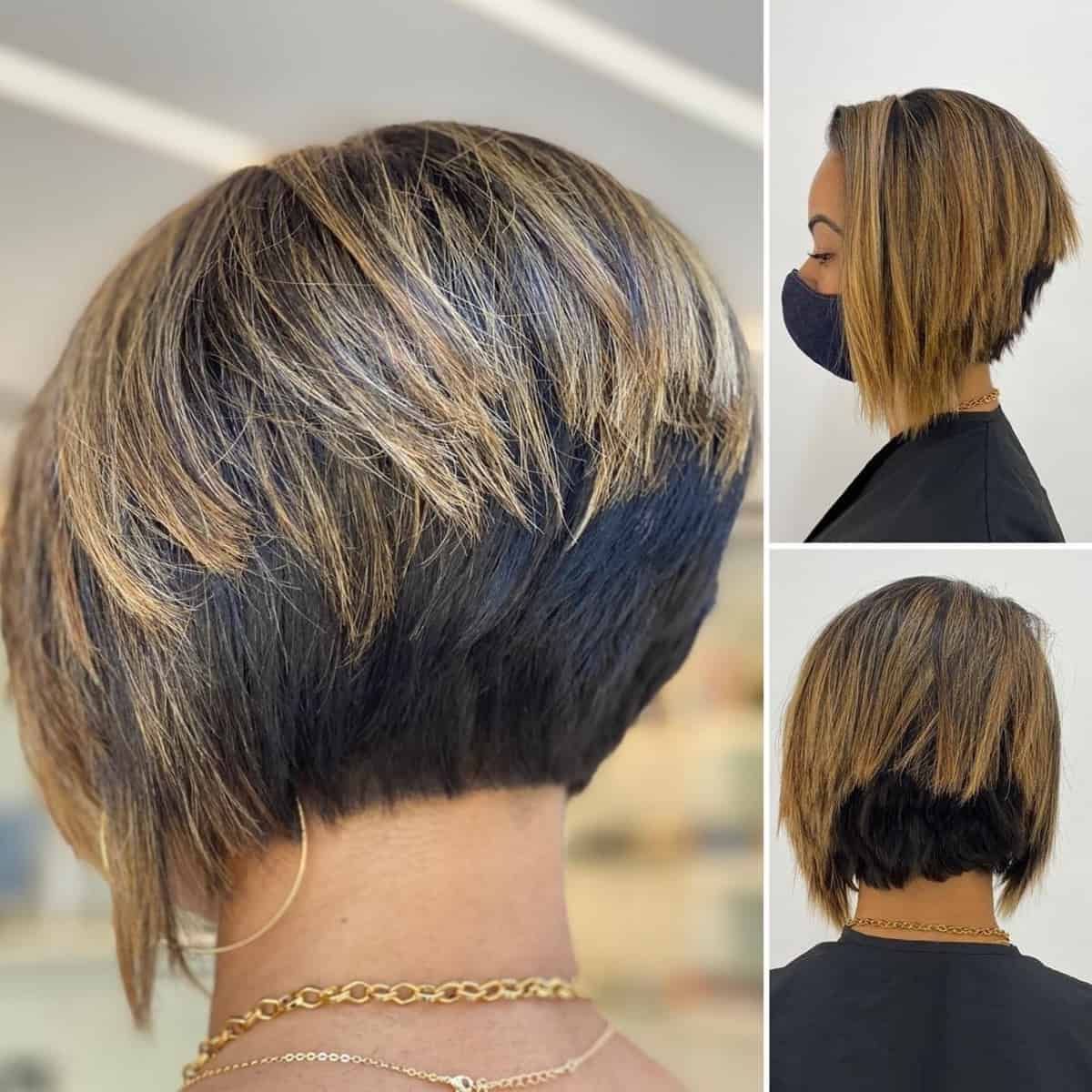 Top 16 Short Inverted Bob Haircuts Trending In 2022 Regarding Angled Short Bob Hairstyles (View 5 of 25)