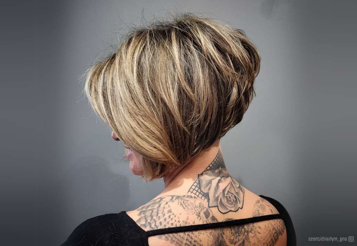 Top 16 Short Inverted Bob Haircuts Trending In 2022 Within Angled Bob Short Hair Hairstyles (View 24 of 25)