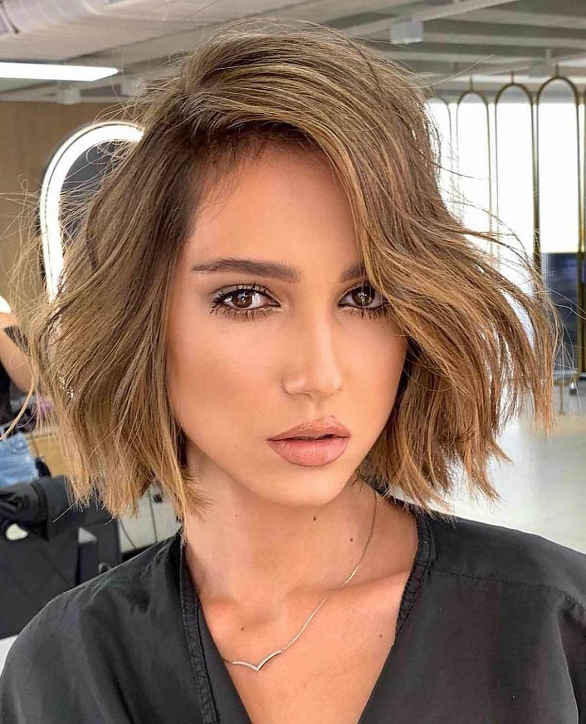 Top 29 Side Part Bob Haircuts Trending In 2022 Intended For Messy Bob Hairstyles With A Deep Side Part (View 1 of 25)