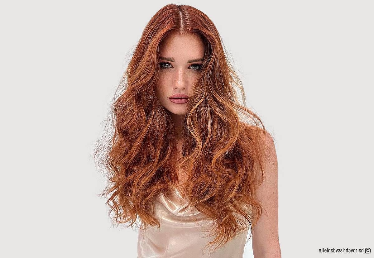 Top 37 Long Wavy Hair Ideas Trending In 2022 In Most Popular Messy Auburn Waves Haircuts (View 13 of 25)