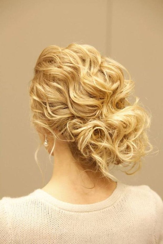 Untamed Tresses | Naturally Curly Wedding Hairstyles With Current Wavy Low Updos Hairstyles (View 22 of 25)