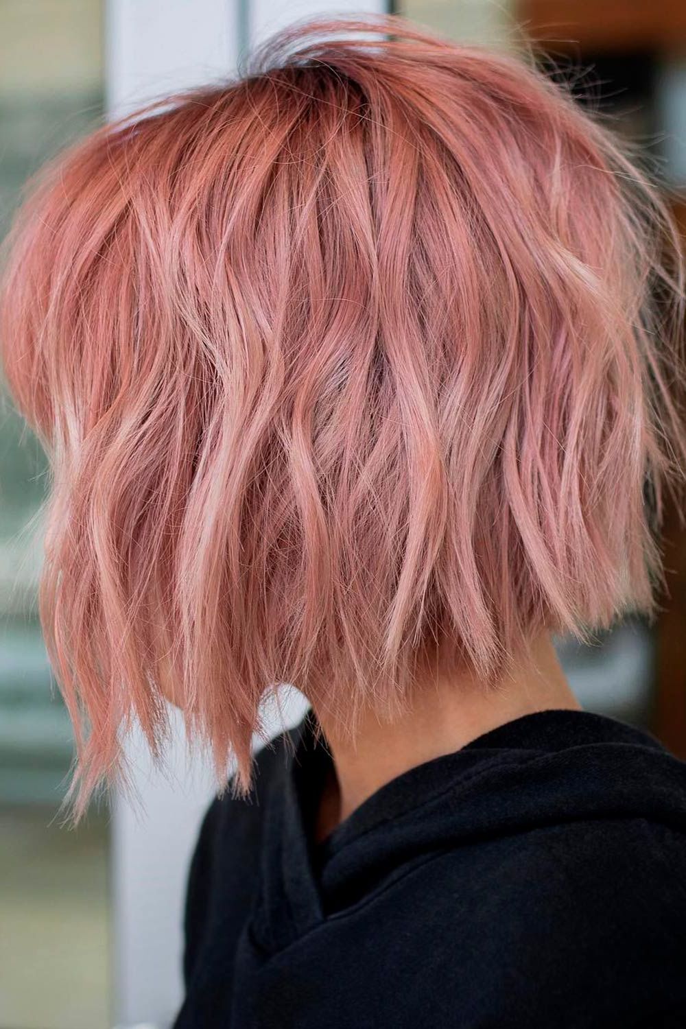 Untraditional Lob Haircut Ideas To Give A Try | Lovehairstyles Pertaining To Most Recently Pink Balayage Haircuts For Wavy Lob (Photo 8 of 25)