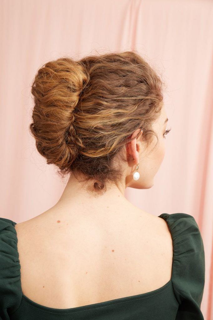 Updo For Heavy Thick Hair: 10 Styles We're Obsessed With Now | All Things  Hair Us For Most Popular Twisted Buns Hairstyles For Your Medium Hair (Photo 25 of 25)