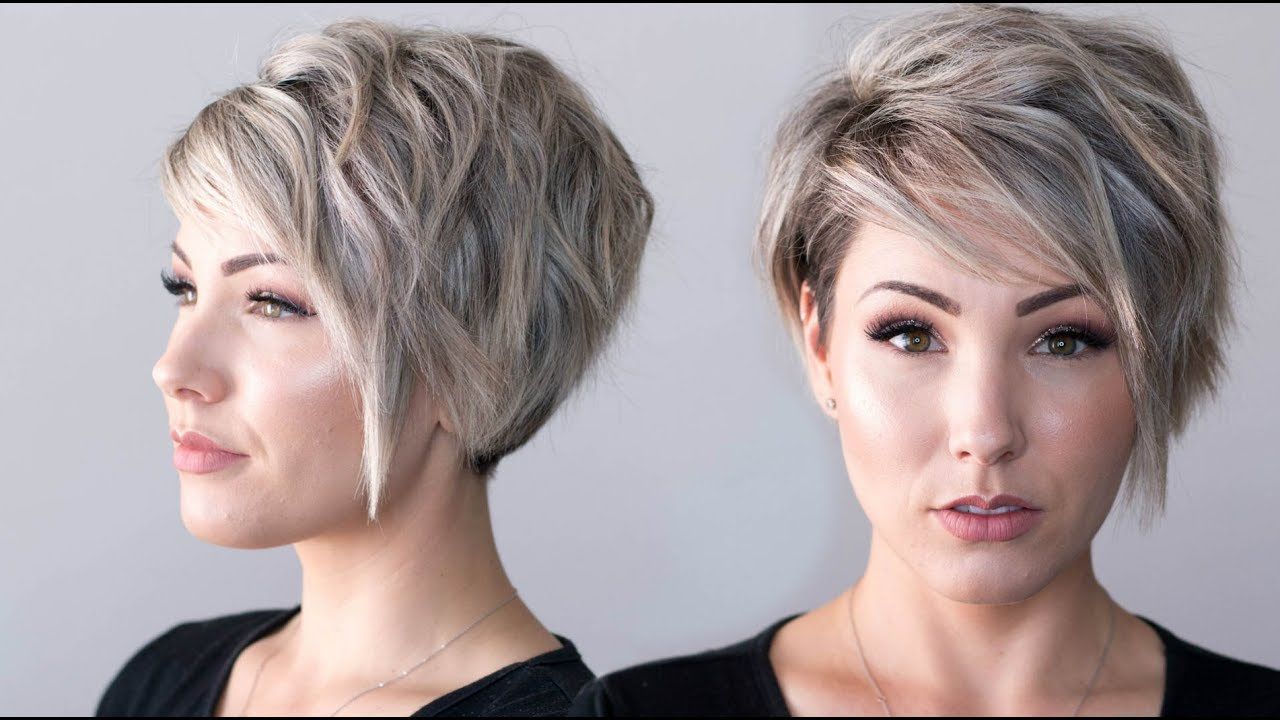 Voluminous Waves || Pixie Cut – Youtube Pertaining To Voluminous Pixie Hairstyles With Wavy Texture (View 1 of 25)