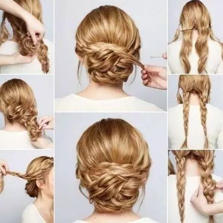 10 Easy Hairstyles To Mix It Up | Bridesmaid Hair, Thick Hair Styles, Long  Hair Styles With Updo For Long Thick Hair (View 3 of 25)