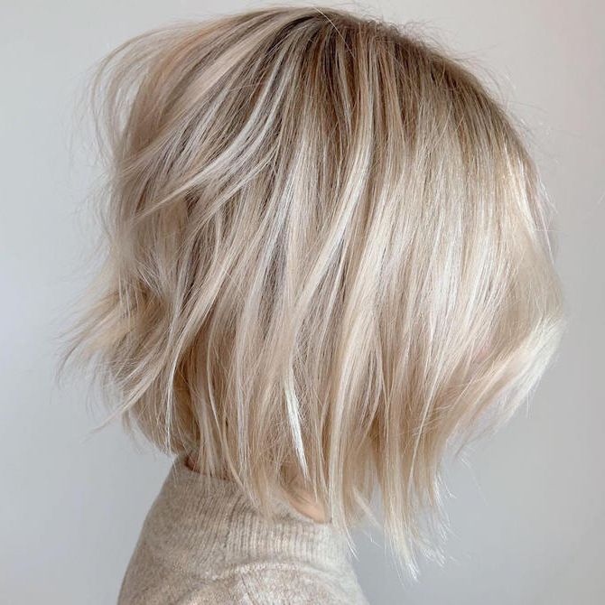 12 Short Blonde Hairstyle Ideas For Summer | Wella Professionals Inside The Classic Blonde Haircut (Photo 24 of 25)