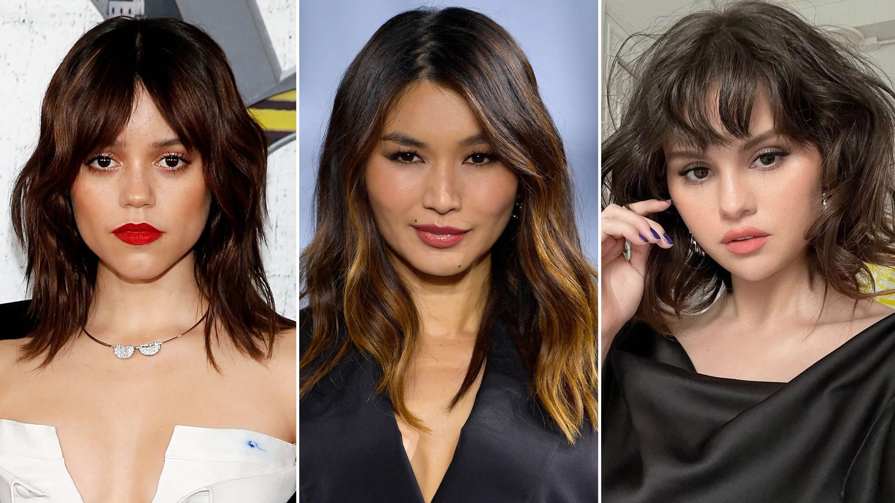 13 Medium Length Haircuts That Are Stunning And Low Maintenance— See Photos  | Allure Intended For Most Recent Tousled Shoulder Length Layered Hair With Bangs (View 15 of 18)