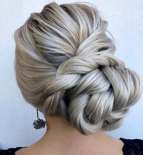 16 Easy Bun Hairstyles To Try (tending In 2019) | Bun Hairstyles, Easy Bun  Hairstyles, Hair Styles Regarding Soft Interlaced Updo (View 2 of 10)