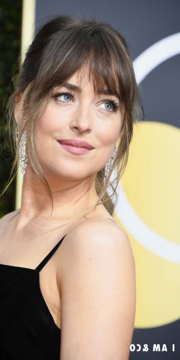 17 Wispy Bangs Styles From The Celebs Whose Bangs Are Always “too Good” |  Long Hair With Bangs, Haircuts For Long Hair, How To Style Bangs Pertaining To Current Messy Wispy Bangs (View 4 of 18)