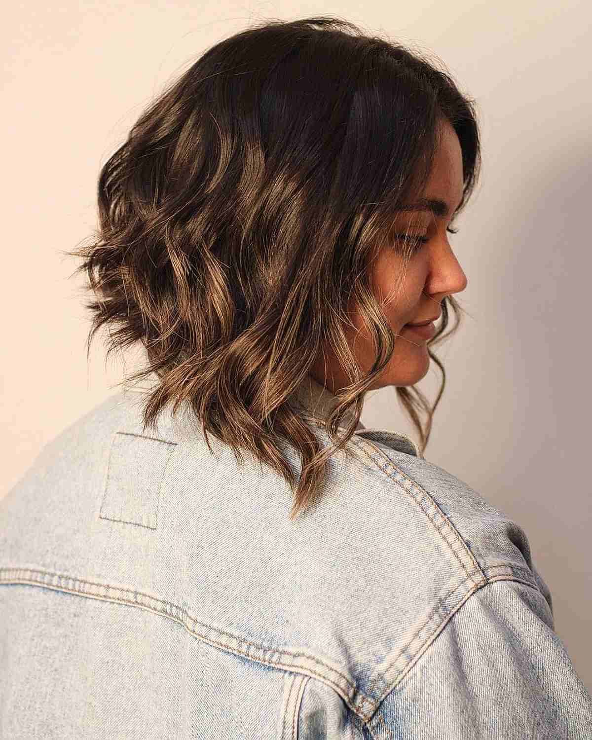 18 Popular Choppy Inverted Bob Haircuts To Consider Within Long Bob With Choppy Ends (View 13 of 25)