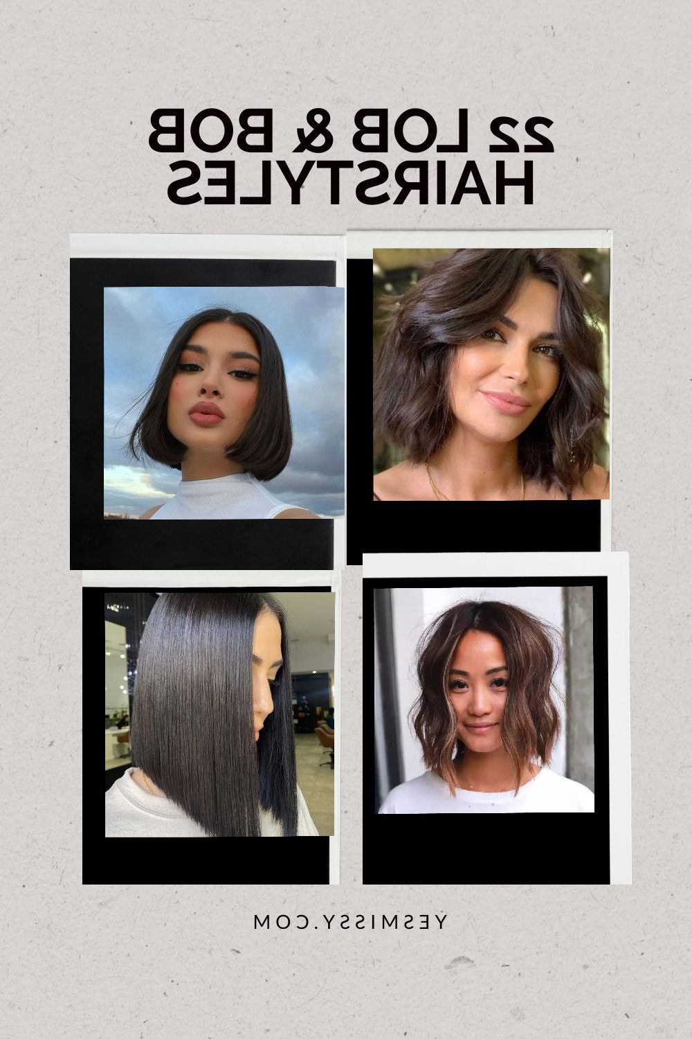 22 Bob & Lob Haircuts To Crush On – Yesmissy Intended For Newest Choppy Lob With Balayage Highlights (Photo 8 of 18)